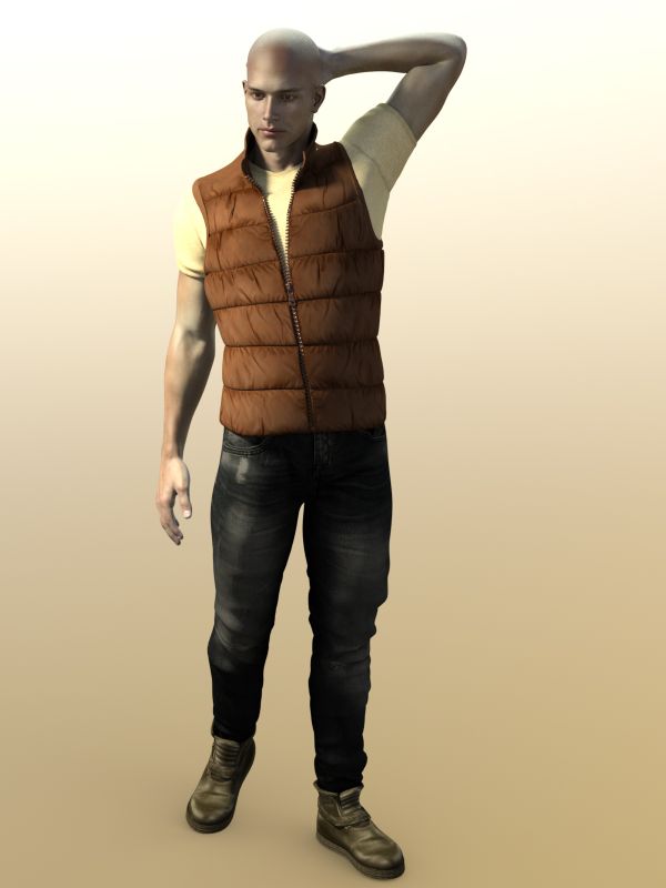 Urban Metro Outfit for Genesis 2 Males
